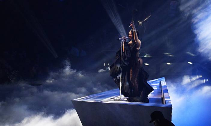 Nicki Minaj performs onstage during the 2023 MTV Video Music Awards at Prudential Center on September 12, 2023 in Newark, New Jersey. Photo: Jeremy Smith imageSPACE MediaPunch Copyright: ximageSPACEx