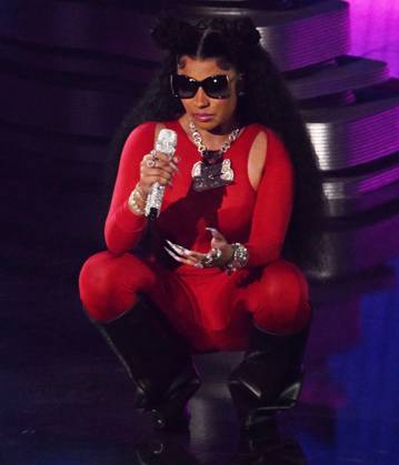 Nicki Minaj performs onstage during the 2023 MTV Video Music Awards at Prudential Center on September 12, 2023 in Newark, New Jersey. Photo: Jeremy Smith imageSPACE MediaPunch Copyright: ximageSPACEx