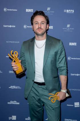 Award - Deutscher Schauspielpreis 2023 Dimitrij Schaad bei der Verleihung Deutscher Schauspielpreis 2023 im Spindler und Klatt am 15.09.2023 in Berlin. Copyright: xEventpressxKochanx