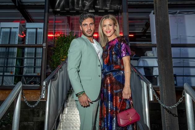 Award - Deutscher Schauspielpreis 2023 Wolke Hegenbarth mit Freund Oliver Vaid bei der Verleihung Deutscher Schauspielpreis 2023 im Spindler und Klatt am 15.09.2023 in Berlin. Copyright: xEventpressxKochanx