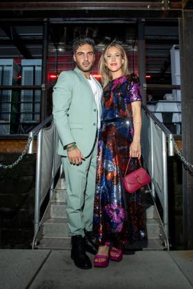 Award - Deutscher Schauspielpreis 2023 Wolke Hegenbarth mit Freund Oliver Vaid bei der Verleihung Deutscher Schauspielpreis 2023 im Spindler und Klatt am 15.09.2023 in Berlin. Copyright: xEventpressxKochanx