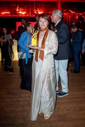 Award - Deutscher Schauspielpreis 2023 Devrim Lingnau bei der Verleihung Deutscher Schauspielpreis 2023 im Spindler und Klatt am 15.09.2023 in Berlin. Copyright: xEventpressxKochanx