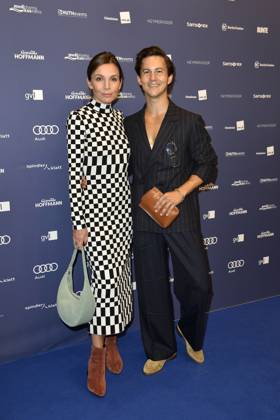 Nadine Warmuth und Tim Oliver Schultz bei der Verleihung vom Deutschen Schauspielerpreis am 15.09.2023 in Berlin Deutscher Schauspielerpreis 2023 Verleihung in Berlin