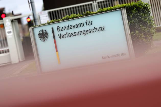 Das Bundesamt für Verfassungsschutz (BfV) in Chorweiler. Zwischen Verfassungsschutz-Chef Thomas Haldenwang und der Partei AfD schwelt eine Art Dauerfehde. Immer wieder erklärt der Präsident des Bundesamts für Verfassungsschutz die Partei zur Gefahr für die Demokratie. (Themenbild, Symbolbild) Köln, 13.09.2023 NRW Deutschland Copyright: xChristophxHardtx