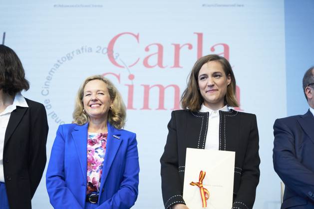 San Sebastian Festival - Carla Simon Receives National Cinematography Award Carla Simon receives the National Cinematography Award during 71st San Sebastian International Film Festival at Tabakalera cultural center on September 23, 2023 in Donostia San Sebastian, Spain Photo by ABACAPRESS.COM Donostia San Sebastian Euskadi Spain  Copyright: xABACAx 868944_026 ABACAx 868944_026