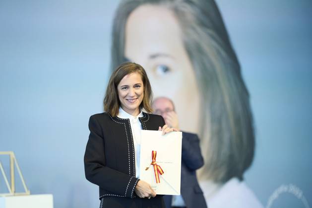 September 23, 2023, Madrid, Madrid, Spain: Carla Simon receives the National Cinematography Award during 71st San Sebastian International Film Festival at Tabakalera cultural center on September 23, 2023 in Donostia San Sebastian, Spain Madrid Spain - ZUMAg15_ 20230923_zaf_g15_047 Copyright: xJackxAbuinx