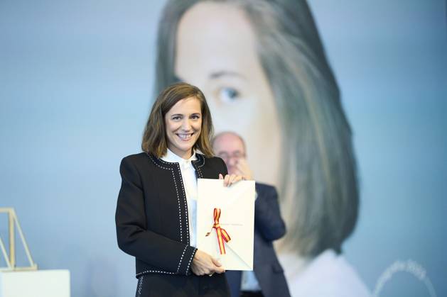 September 23, 2023, Madrid, Madrid, Spain: Carla Simon receives the National Cinematography Award during 71st San Sebastian International Film Festival at Tabakalera cultural center on September 23, 2023 in Donostia San Sebastian, Spain Madrid Spain - ZUMAg15_ 20230923_zaf_g15_048 Copyright: xJackxAbuinx