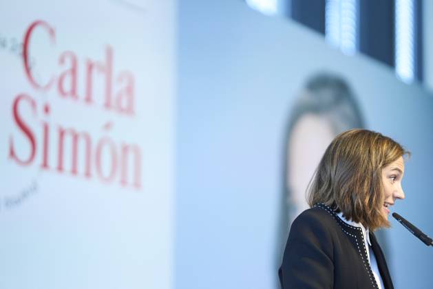 September 23, 2023, Madrid, Madrid, Spain: Carla Simon receives the National Cinematography Award during 71st San Sebastian International Film Festival at Tabakalera cultural center on September 23, 2023 in Donostia San Sebastian, Spain Madrid Spain - ZUMAg15_ 20230923_zaf_g15_051 Copyright: xJackxAbuinx