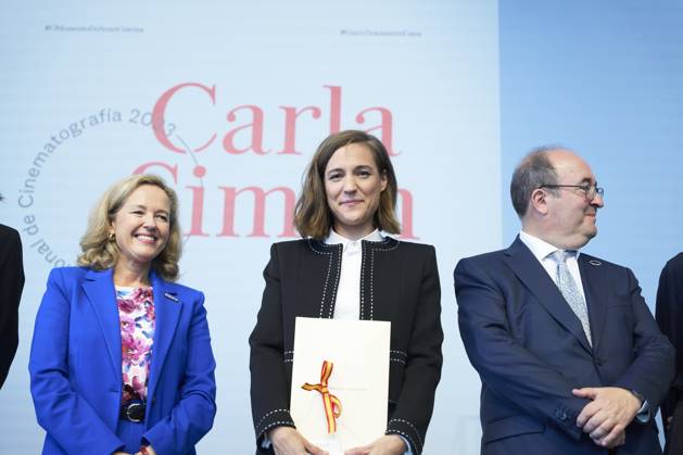 September 23, 2023, Madrid, Madrid, Spain: Carla Simon receives the National Cinematography Award during 71st San Sebastian International Film Festival at Tabakalera cultural center on September 23, 2023 in Donostia San Sebastian, Spain Madrid Spain - ZUMAg15_ 20230923_zaf_g15_061 Copyright: xJackxAbuinx