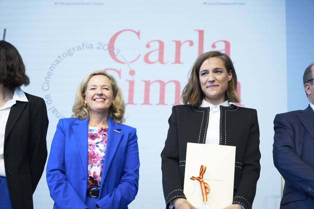 September 23, 2023, Madrid, Madrid, Spain: Carla Simon receives the National Cinematography Award during 71st San Sebastian International Film Festival at Tabakalera cultural center on September 23, 2023 in Donostia San Sebastian, Spain Madrid Spain - ZUMAg15_ 20230923_zaf_g15_062 Copyright: xJackxAbuinx