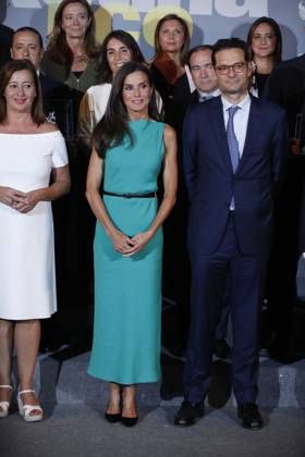 25-09-2023 Madrid Queen Letizia of Spain attends the presentation of the Retina Eco 2023 Awards held at the Royal Tapestry Factory Foundation in Madrid, Spain. The Retina Eco 2023 Awards are organized by PRISA Media in collaboration with Capgemini and recognize the most outstanding projects for their innovation, impact on sustainability and the fight against climate change, technology and other environmental or social aspects related to the United Nations Sustainable Development Goals. No Spain  Copyright: xPPEx