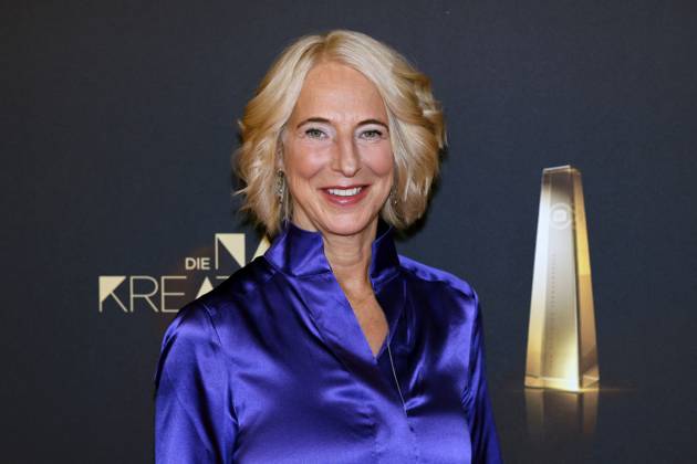 Journalistin Katrin Eigendorf bei der Nacht der Kreativen im Rahmen der Verleihung des Deutschen Fernsehpreises 2023 in der Kölner Flora. Köln, 27.09.2023 NRW Deutschland Copyright: xChristophxHardtx