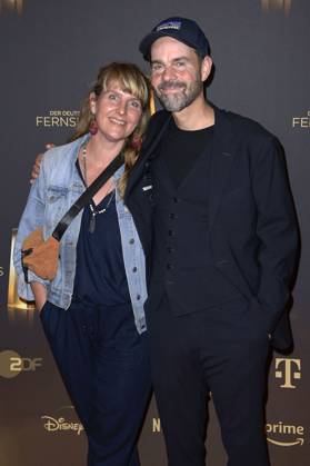 Jana Nier und Andre Nier bei der Verleihung des Deutschen Fernsehpreises 2023 - Die Nacht der Kreativen in der Flora Köln. Köln, 27.09.2023