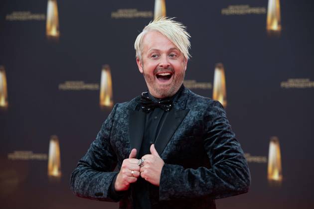 Ross ANTHONY; Entertainer, Roter Teppich, Red Carpet Show, Ankunft, arrival, Verleihung des Deutschen Fernsehpreises, Der Deutsche Fernsehpreis 2023, Deutscher Fernsehpreis 2023 in den MMC Studios Koeln, am 28.09.2023.
