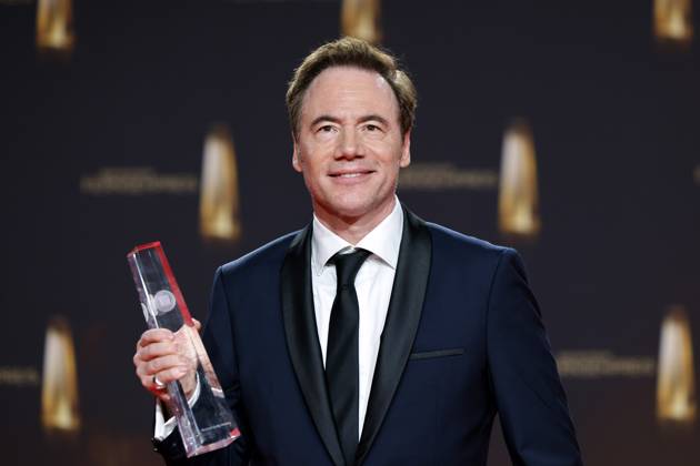 Schauspieler Michael Bully Herbig bei der Gala des Deutschen Fernsehpreis 2023 im Coloneum. Herbig ist Träger des Ehrenpreis der Stifter 2023. Köln, 28.09.2023 NRW Deutschland Copyright: xChristophxHardtx