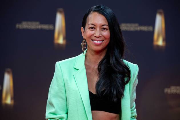 Minh Khai PHAN THI, Schauspielerin, Roter Teppich, Red Carpet Show, Ankunft, arrival, Verleihung des Deutschen Fernsehpreises, Der Deutsche Fernsehpreis 2023, Deutscher Fernsehpreis 2023 in den MMC Studios Koeln, am 28.09.2023.