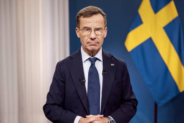 News Themen der Woche KW39 News Bilder des Tages (230929) -- STOCKHOLM, Sept. 29, 2023 -- Sweden s Prime Minister Ulf Kristersson delivers a speech to the nation in Stockholm, Sweden, on Sept. 28, 2023. In a televised address to the nation on Thursday evening, following some of the bloodiest weeks in Swedish modern history, Prime Minister Ulf Kristersson said that he would meet with the supreme commander of the Swedish Armed Forces on Friday to discuss how the army could assist the police. ( Government Offices of Sweden Handout via Xinhua) SWEDEN-STOCKHOLM-PM-TELEVISED ADDRESS-VIOLENCE NinnixAndersson 