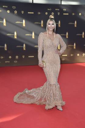 Micaela Schaefer bei der Verleihung des Deutschen Fernsehpreises in Koeln 28.09. 2023