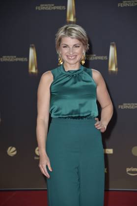 Sabine Heinrich bei der Verleihung des Deutschen Fernsehpreises in Koeln 28.09. 2023