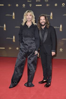 Bill Kaulitz und Tom Kaulitz bei der Verleihung des Deutschen Fernsehpreises in Koeln 28.09. 2023