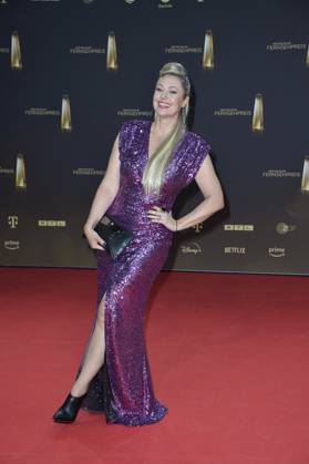 Ruth Moschner bei der Verleihung des Deutschen Fernsehpreises in Koeln 28.09. 2023