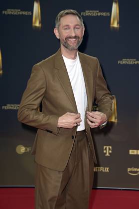 Daniel Boschmann bei der Verleihung des Deutschen Fernsehpreises 2023 in den MMC Studios. Köln, 28.09.2023