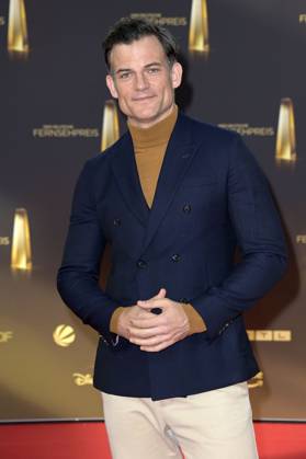 Torben Liebrecht bei der Verleihung des Deutschen Fernsehpreises 2023 in den MMC Studios. Köln, 28.09.2023