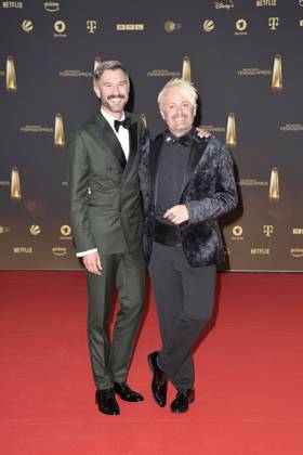 Jochen Schropp und Ross Antony bei der Verleihung vom Deutschen Fernsehpreis am 28.09.2023 in Koeln Deutscher Fernsehpreis Verleihung 2023 in Koeln