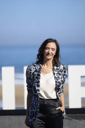 September 29, 2023, Madrid, Madrid, Spain: Ana Torrent attended Cerrar los ojos and Donostia Award Photocall during 71st San Sebastian International Film Festival at Kursaal Palace on September 29, 2023 in Donostia San Sebastian, Spain Madrid Spain - ZUMAg15_ 20230929_zaf_g15_038 Copyright: xJackxAbuinx