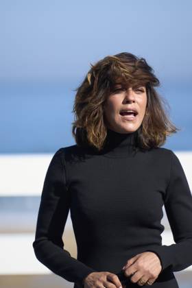 September 29, 2023, Madrid, Madrid, Spain: Maria Leon attended Cerrar los ojos and Donostia Award Photocall during 71st San Sebastian International Film Festival at Kursaal Palace on September 29, 2023 in Donostia San Sebastian, Spain Madrid Spain - ZUMAg15_ 20230929_zaf_g15_053 Copyright: xJackxAbuinx