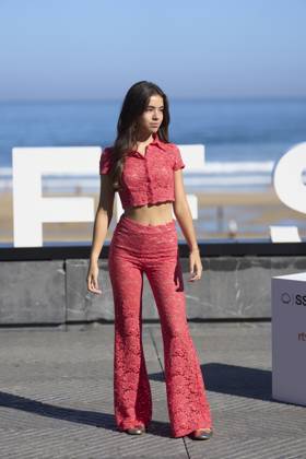 September 29, 2023, Madrid, Madrid, Spain: Venecia Franco attended Cerrar los ojos and Donostia Award Photocall during 71st San Sebastian International Film Festival at Kursaal Palace on September 29, 2023 in Donostia San Sebastian, Spain Madrid Spain - ZUMAg15_ 20230929_zaf_g15_079 Copyright: xJackxAbuinx