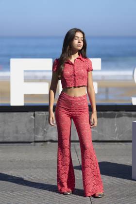 September 29, 2023, Madrid, Madrid, Spain: Venecia Franco attended Cerrar los ojos and Donostia Award Photocall during 71st San Sebastian International Film Festival at Kursaal Palace on September 29, 2023 in Donostia San Sebastian, Spain Madrid Spain - ZUMAg15_ 20230929_zaf_g15_081 Copyright: xJackxAbuinx