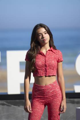 September 29, 2023, Madrid, Madrid, Spain: Venecia Franco attended Cerrar los ojos and Donostia Award Photocall during 71st San Sebastian International Film Festival at Kursaal Palace on September 29, 2023 in Donostia San Sebastian, Spain Madrid Spain - ZUMAg15_ 20230929_zaf_g15_084 Copyright: xJackxAbuinx