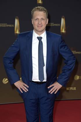 Oliver Pocher bei der Verleihung des Deutschen Fernsehpreises 2023 in den MMC Studios. Köln, 28.09.2023