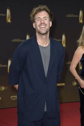 Luke Mockridge bei der Verleihung des Deutschen Fernsehpreises 2023 in den MMC Studios. Köln, 28.09.2023