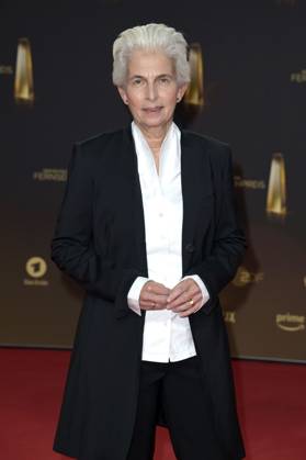 Marie-Agnes Strack-Zimmermann bei der Verleihung des Deutschen Fernsehpreises 2023 in den MMC Studios. Köln, 28.09.2023