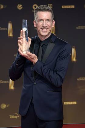 Steffen Hallaschka bei der Verleihung des Deutschen Fernsehpreises 2023 in den MMC Studios. Köln, 28.09.2023