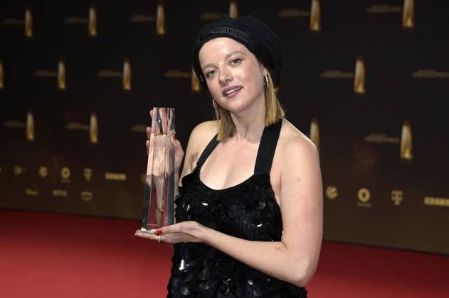 Jella Haase bei der Verleihung des Deutschen Fernsehpreises 2023 in den MMC Studios. Köln, 28.09.2023