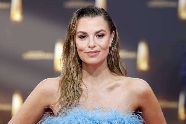 Moderatorin Laura Wontorra bei der Gala des Deutschen Fernsehpreis 2023 im Coloneum. Köln, 28.09.2023 NRW Deutschland Copyright: xChristophxHardtx