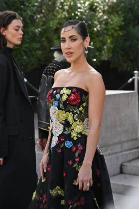 PFW Elie Saab Arrivals Guest attending the Elie Saab S S 2024 show during Paris Fashion Week on September 30, 2023 in Paris, France. Photo by Julien Reynaud APS-Medias ABACAPRESS.COM Paris France Copyright: xReynaudxJulien APS-Medias ABACAx 869874_037 ReynaudxJulien APS-Medias ABACAx 869874_037
