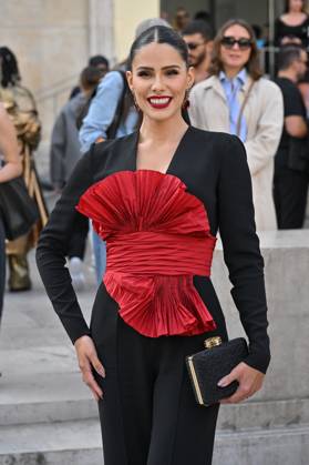 PFW Elie Saab Arrivals Dy Miryan attending the Elie Saab S S 2024 show during Paris Fashion Week on September 30, 2023 in Paris, France. Photo by Julien Reynaud APS-Medias ABACAPRESS.COM Paris France Copyright: xReynaudxJulien APS-Medias ABACAx 869874_049 ReynaudxJulien APS-Medias ABACAx 869874_049