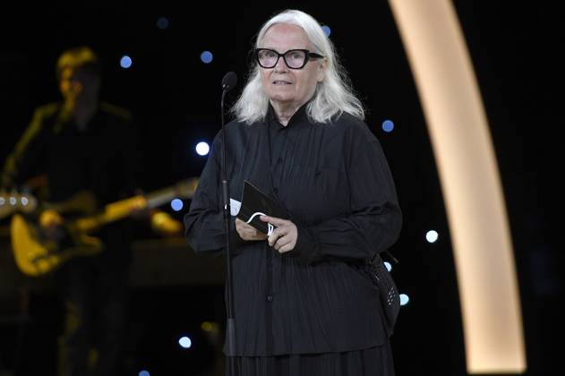 Brigitte Lancombe bei der Preisverleihung auf dem 71. Internationalen Filmfestival San Sebastian Festival Internacional de Cine de San Sebastian im Kursaal. San Sebastian, 30.09.2023