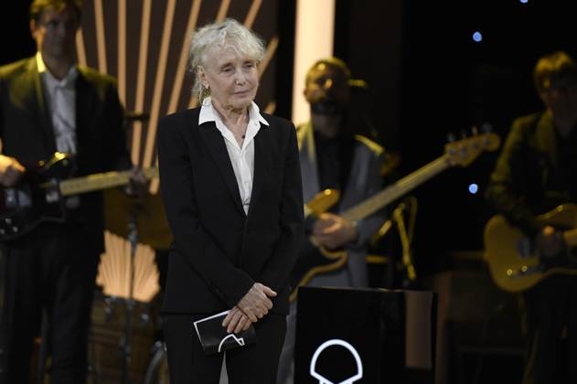 Claire Denis bei der Preisverleihung auf dem 71. Internationalen Filmfestival San Sebastian Festival Internacional de Cine de San Sebastian im Kursaal. San Sebastian, 30.09.2023