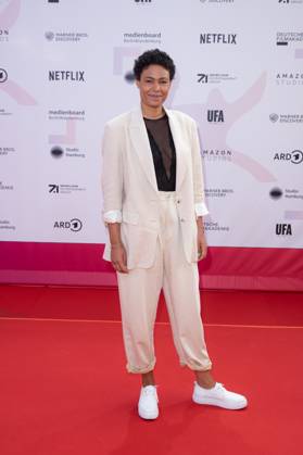 Award - First Steps 2023 Merle Grimme beim First Steps Award im Stage Theater des Westens am 09.10.2023 in Berlin. Copyright: xEventpressxKochanx
