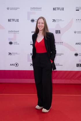 Award - First Steps 2023 Caroline Spreitzenbart beim First Steps Award im Stage Theater des Westens am 09.10.2023 in Berlin. Copyright: xEventpressxKochanx