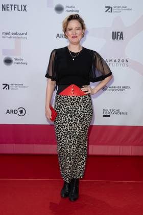Award - First Steps 2023 Wanda Perdelwitz beim First Steps Award im Stage Theater des Westens am 09.10.2023 in Berlin. Copyright: xEventpressxKochanx