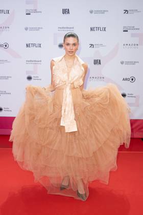 Award - First Steps 2023 Harriet Herbig-Matten beim First Steps Award im Stage Theater des Westens am 09.10.2023 in Berlin. Copyright: xEventpressxKochanx