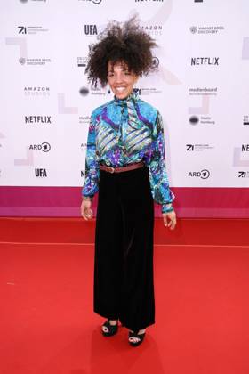 Brenda Akele Jorde bei der Verleihung der First Steps Awards am 8.10.2023 in Berlin First Steps Awards 2023 in Berlin