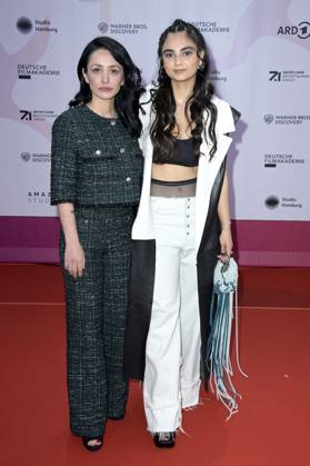Milena Aboyan und Bayan Layla bei der 24. Verleihung der First Steps Awards im Theater des Westens. Berlin, 08.10.2023