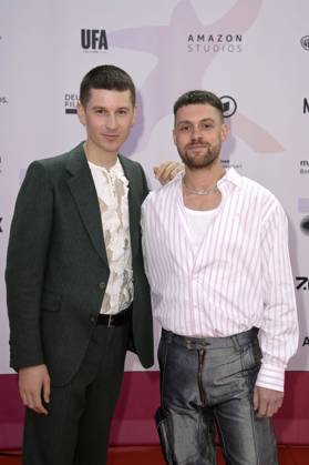 Lorenz Hochhuth und Hannes Hirsch bei der 24. Verleihung der First Steps Awards im Theater des Westens. Berlin, 08.10.2023